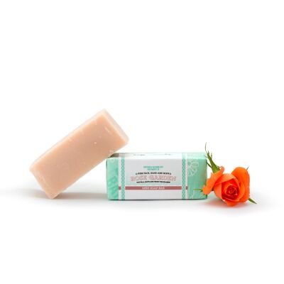 Mini Soap Bar: Rose Garden