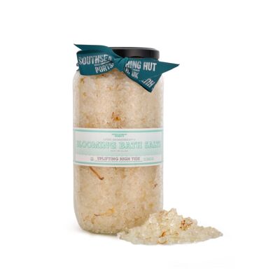 Blooming Bath Salts with Seaweed (choice of scents) - Uplifting High Tide 1L
