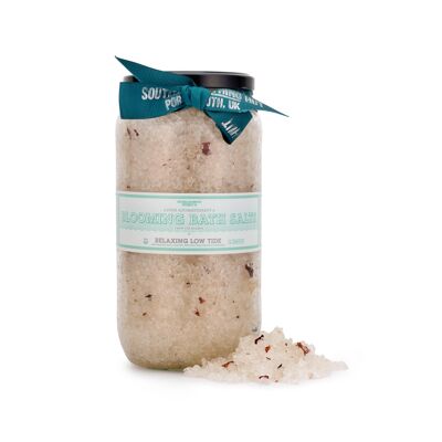 Blooming Bath Salts with Seaweed (choice of scents) - Relaxing Low Tide 1L