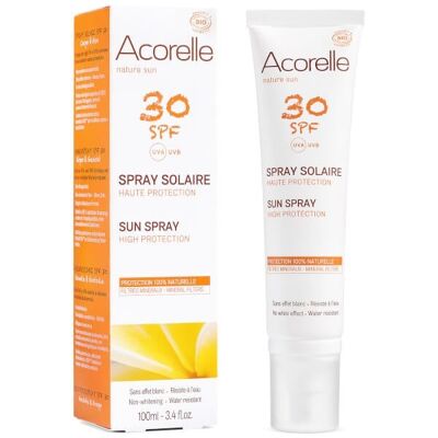 +Acorelle Sun Spray Organic SPF30