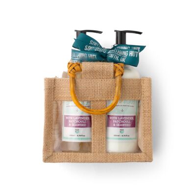 Pure Hand & Body Lotion & Soap Duo (choice of scents) - Lavender Patchouli & Seaweed
