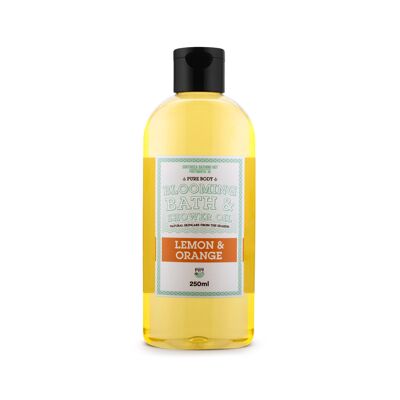 Blooming Bath & Shower Oil Lemon and Orange - 250ml