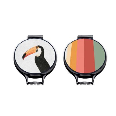 Toco Toucan Hob Covers (Set of two)