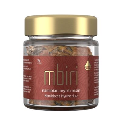 Résine Mbiri Myrrhe - 70 g