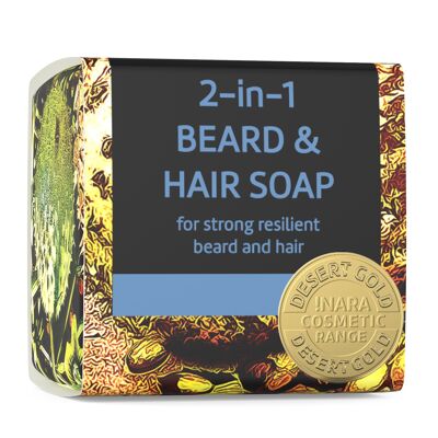 !Nara jabón para barba y cabello hecho a mano - 80 g