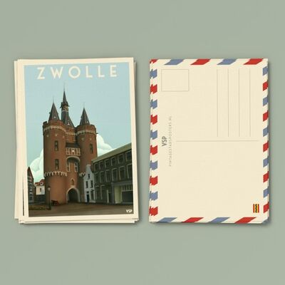 Zwolle-Postkarten