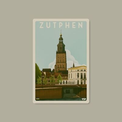 Zutphen Kühlschrankmagnet