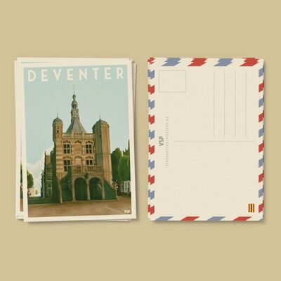 Postales Deventer - De Waag