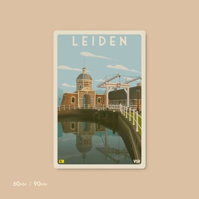 Imán de nevera de Leiden