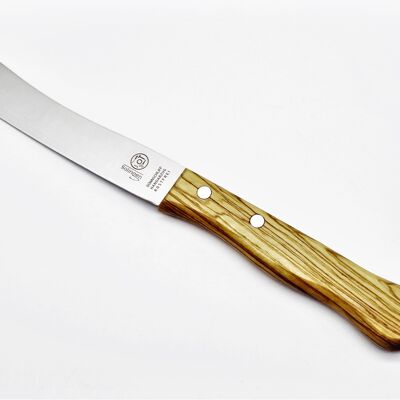 Breakfast knife, buckle knife, table knife, olive, made in Solingen
