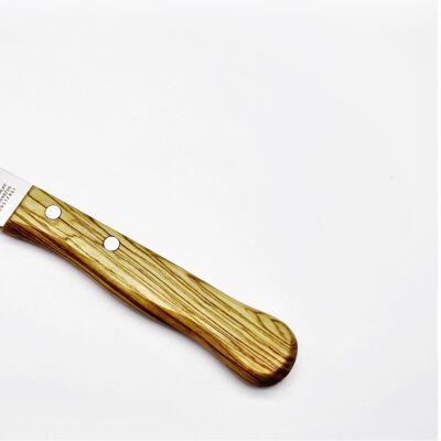 Breakfast knife, buckle knife, table knife, olive, made in Solingen