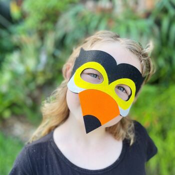 Tropical Animals Felt Masks (Set of 4) 2