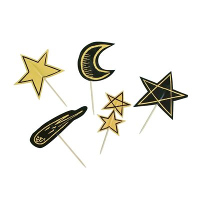 Galaxias Toppers (Set of 12)