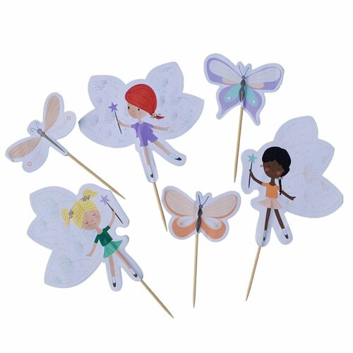 Magical Fairies Toppers (Set of 12)