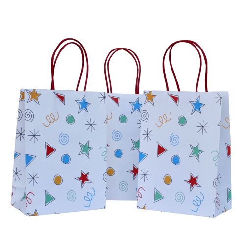 Happy Colors Party Bags (Set of 8)