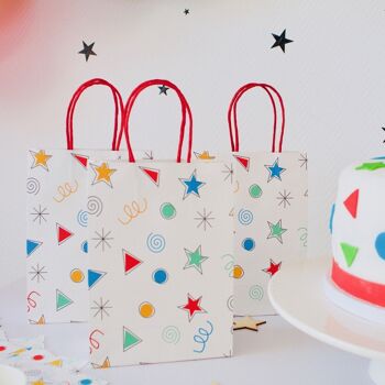 Happy Colors Party Bags (Set of 8) 4