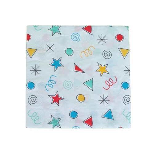 Happy Colors Napkins (Set of 16)