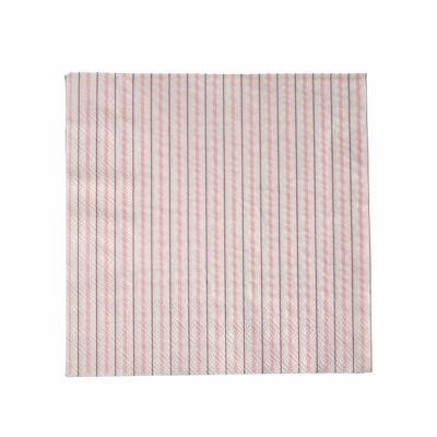 Pink Fine Stripes Napkins (Set of 16)