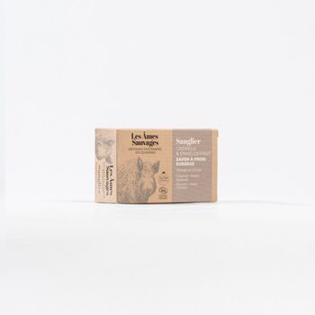 Savon bio Sanglier - Crémeux & enveloppant - 100g 2