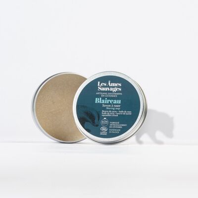 Savon à Raser bio & artisanal - Blaireau - 130g