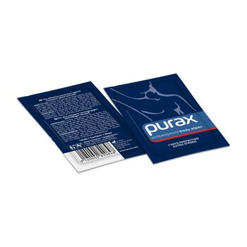 PURAX lingettes anti-transpirantes pour le corps 10 pièces 2