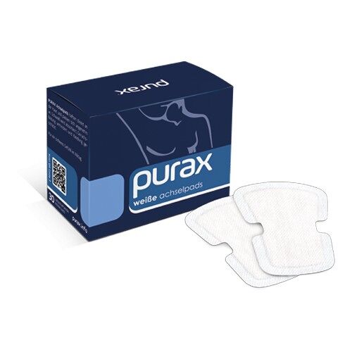 PURAX Underarm Pads - 30 Stück - white