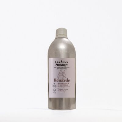 Olio multiuso biologico Renarde - Nutriente e sensuale - Formato cabina -2 *500 ml