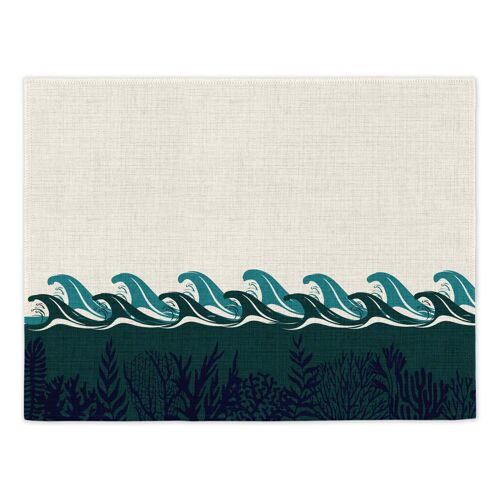 Deep Blue Sea Night Placemats (Set of Four)