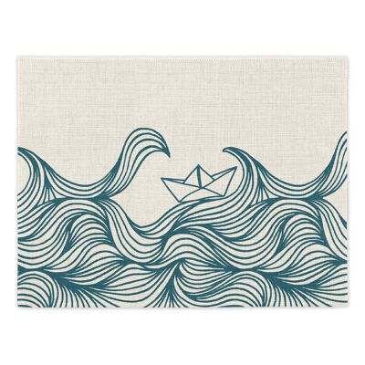 Paper Boat Placemats (Set of Four)