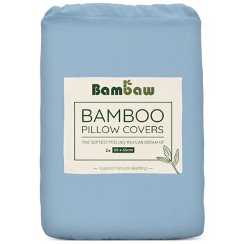 BAMBOO PILLOWCASE | 65x65 | 8 COLORS 2