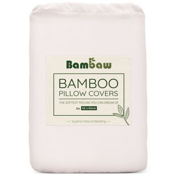 BAMBOO PILLOWCASE | 65x65 | 8 COLORS 3