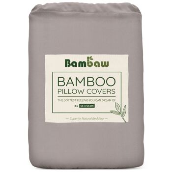 BAMBOO PILLOWCASE | 65x65 | 8 COLORS 5