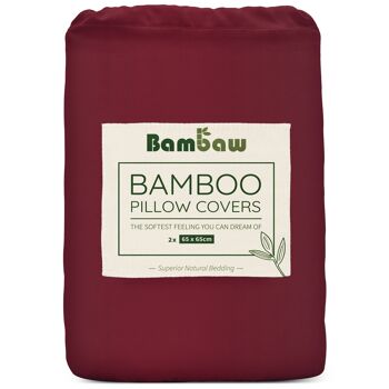 BAMBOO PILLOWCASE | 65x65 | 8 COLORS 6