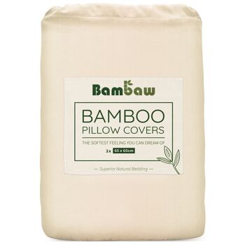 BAMBOO PILLOWCASE | 65x65 | 8 COLORS 7