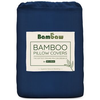 BAMBOO PILLOWCASE | 65x65 | 8 COLORS 8