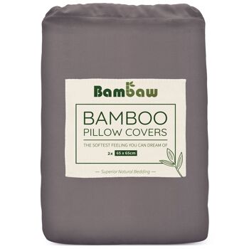 BAMBOO PILLOWCASE | 65x65 | 8 COLORS 9