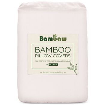 BAMBOO PILLOWCASE | 80x80 | 8 COLORS 4
