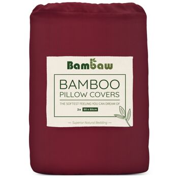 BAMBOO PILLOWCASE | 80x80 | 8 COLORS 5
