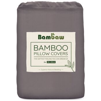 BAMBOO PILLOWCASE | 80x80 | 8 COLORS 6
