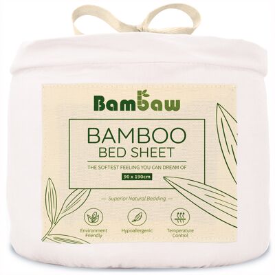 BAMBOO FITTED SHEET | 90x190 | 8 COLORS