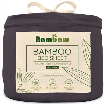 BAMBOO FITTED SHEET | 150x200 | 8 COLORS 6
