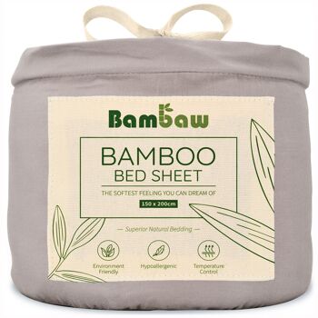 BAMBOO FITTED SHEET | 150x200 | 8 COLORS 9