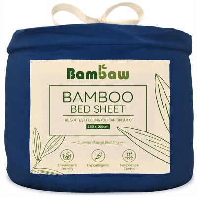 BAMBOO FITTED SHEET | 180x200 | 8 COLORS