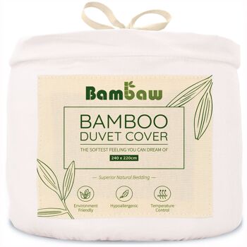 BAMBOO DUVET COVER | 240x220 | 8 COLORS 3