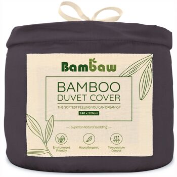 BAMBOO DUVET COVER | 240x220 | 8 COLORS 4