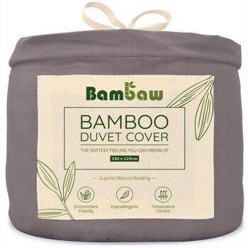 BAMBOO DUVET COVER | 240x220 | 8 COLORS 5