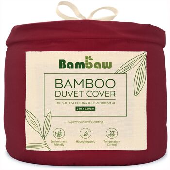 BAMBOO DUVET COVER | 240x220 | 8 COLORS 6