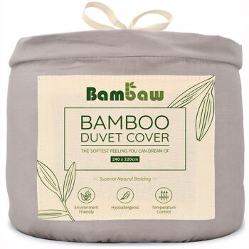 BAMBOO DUVET COVER | 240x220 | 8 COLORS 7