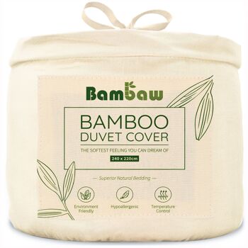 BAMBOO DUVET COVER | 240x220 | 8 COLORS 9