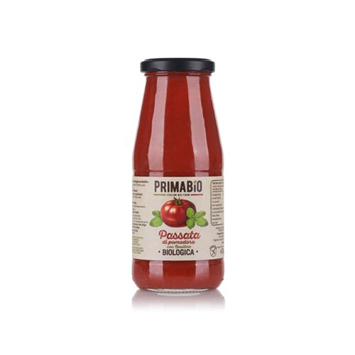 Organic Tomato Puree with basil 420g 420g